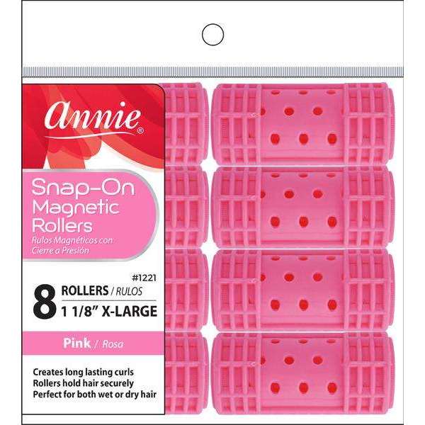 Snap-on Magnetic Hair Rollers