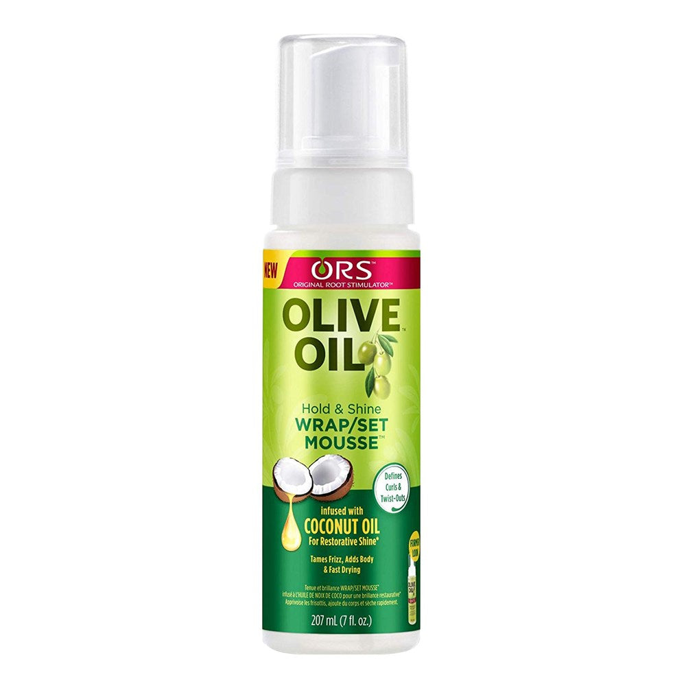 ORS Olive Oil Hold & Shine Wrap Set Mousse