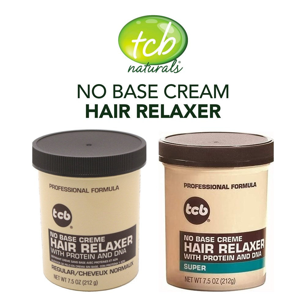 TCB No Base Crème Hair Relaxer with Protein and DNA