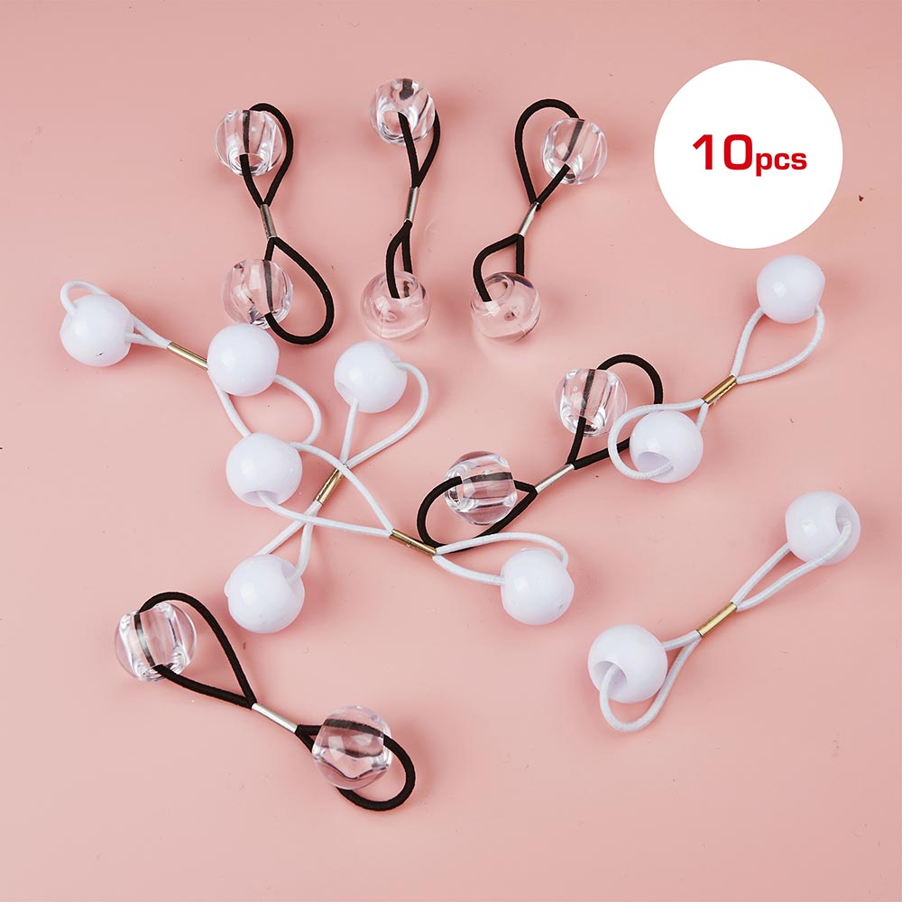 Kids ponytailers - 10 pcs
