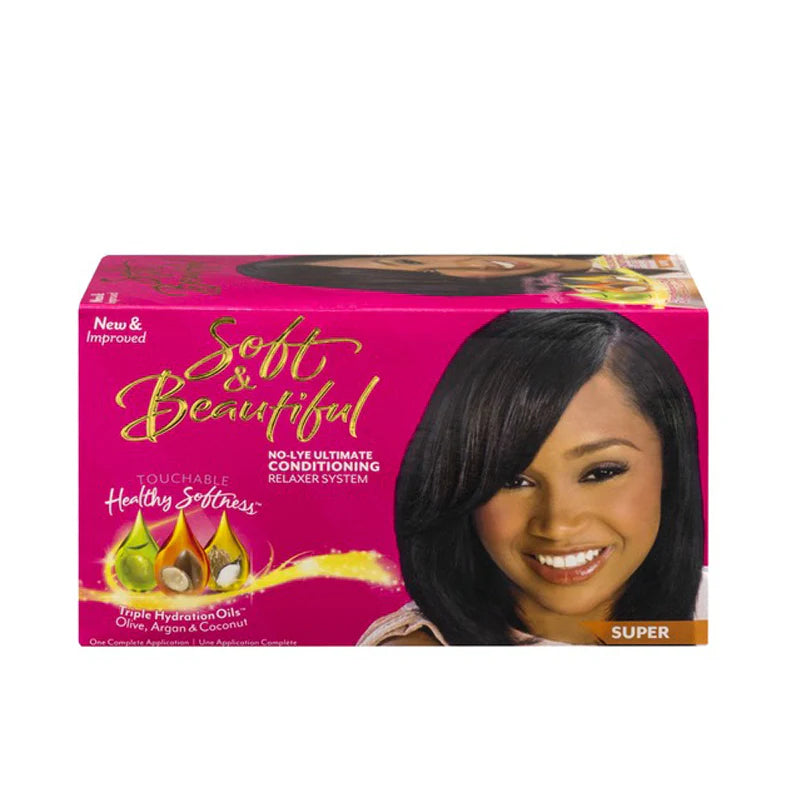 SOFT & BEAUTIFUL - No-Lye Conditioning Relaxer Kit