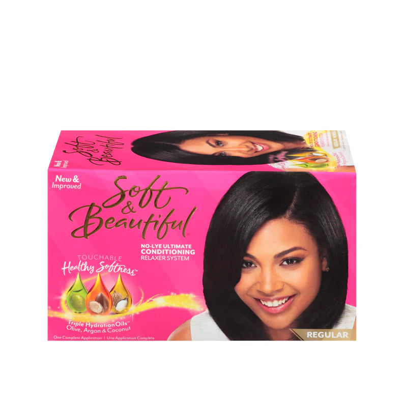 SOFT & BEAUTIFUL - No-Lye Conditioning Relaxer Kit
