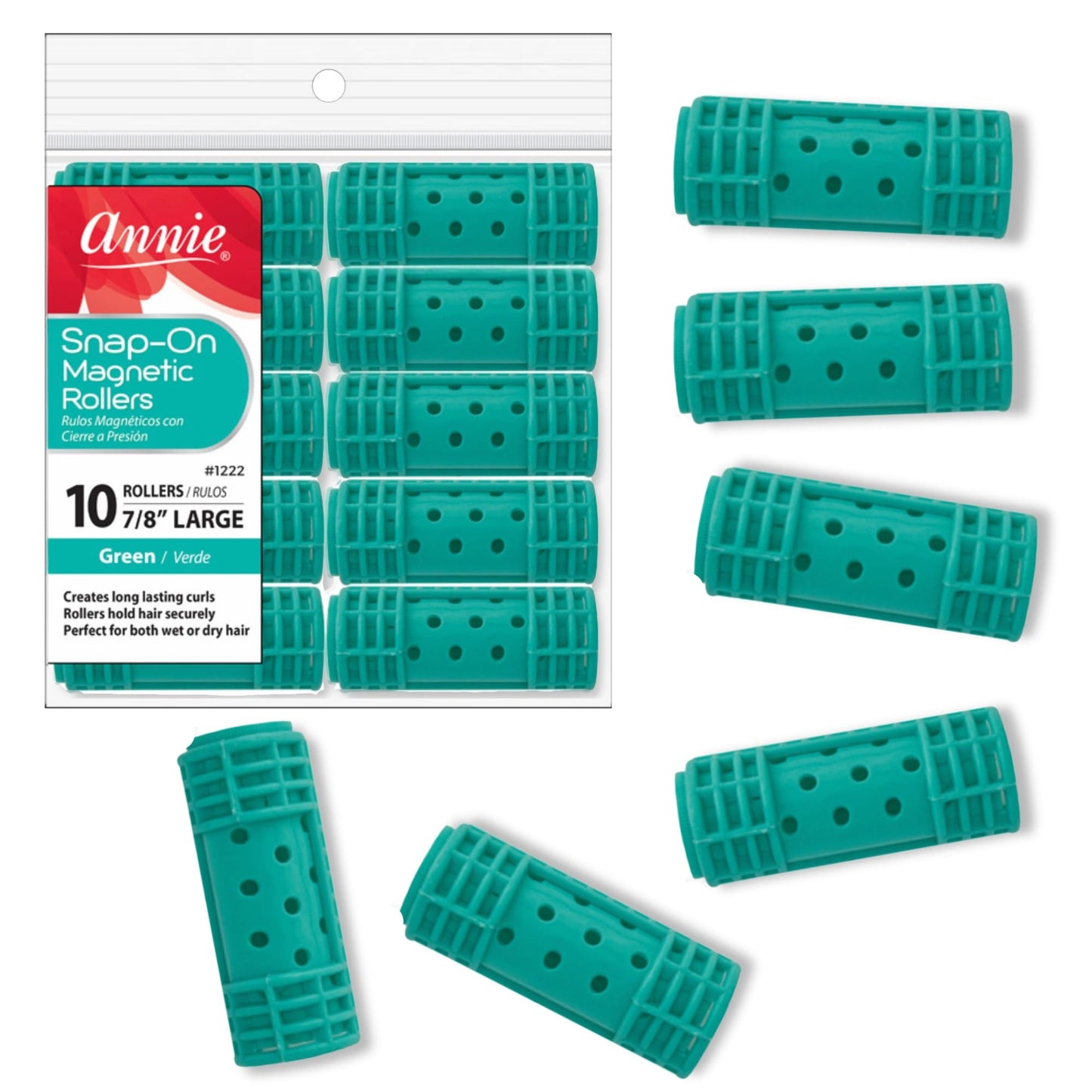 Snap-on Magnetic Hair Rollers