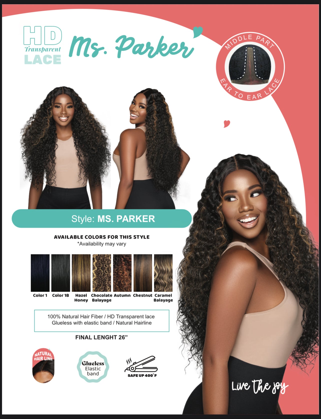 MS. PARKER 26" - BLISS