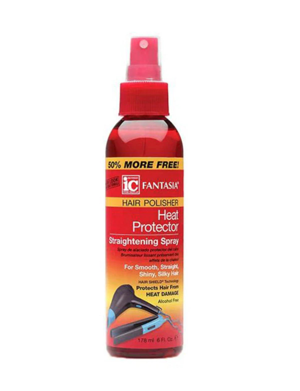 Spray lissant protecteur de chaleur