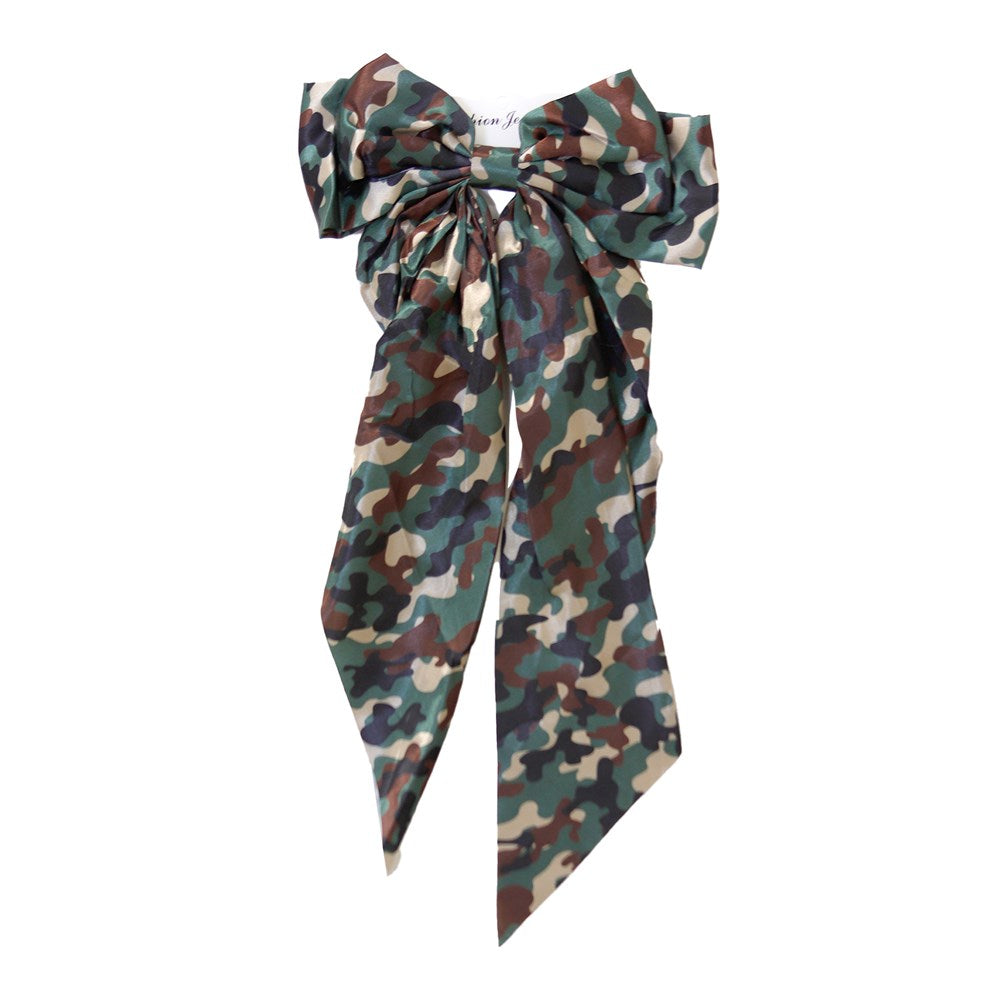 Long tail Satin hair bow