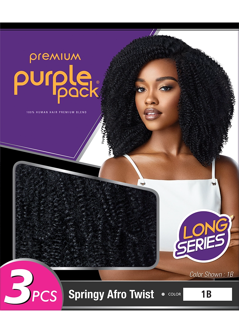 Springy Afro Twist - Outre Purple Pack