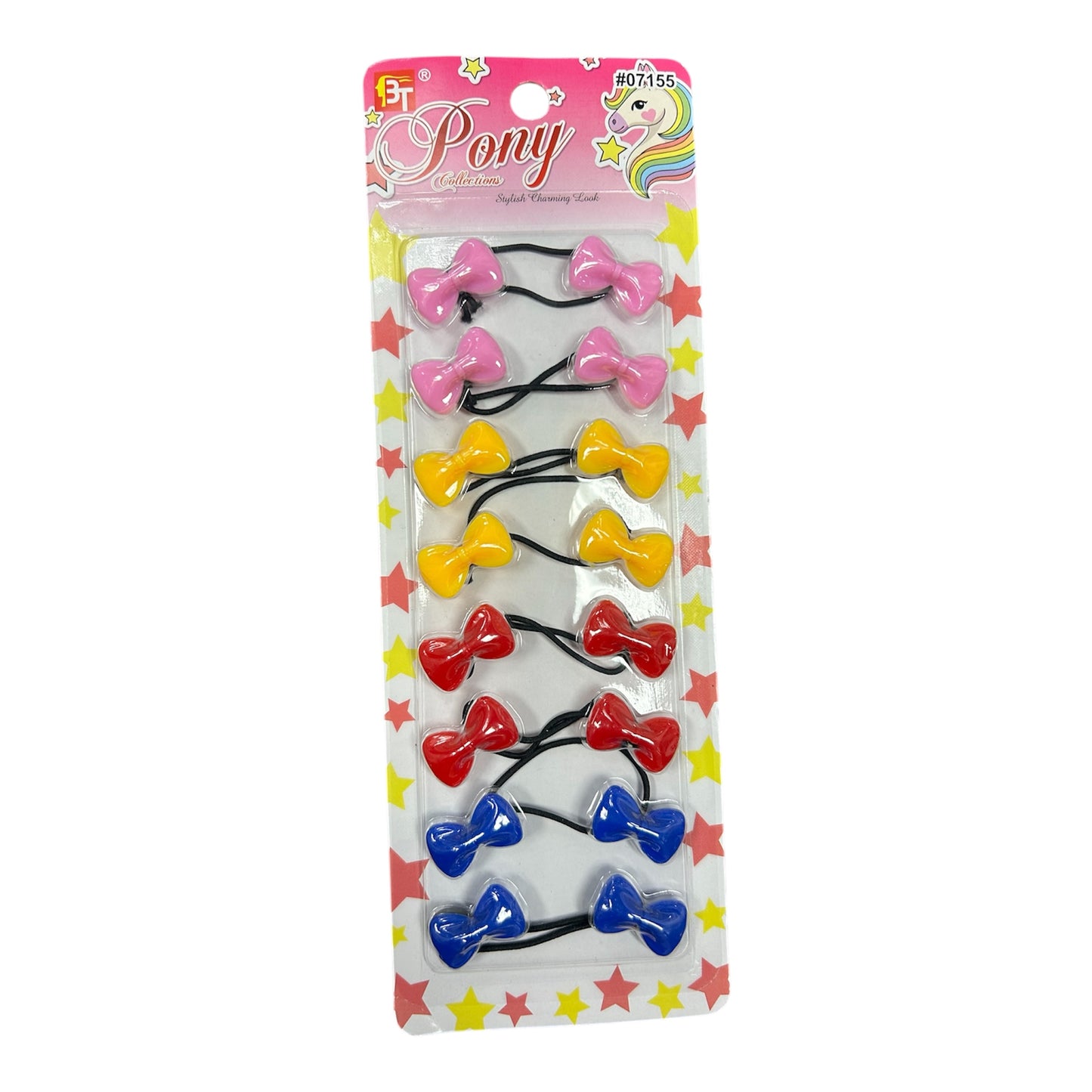 Kids ponytailers - 8 pcs