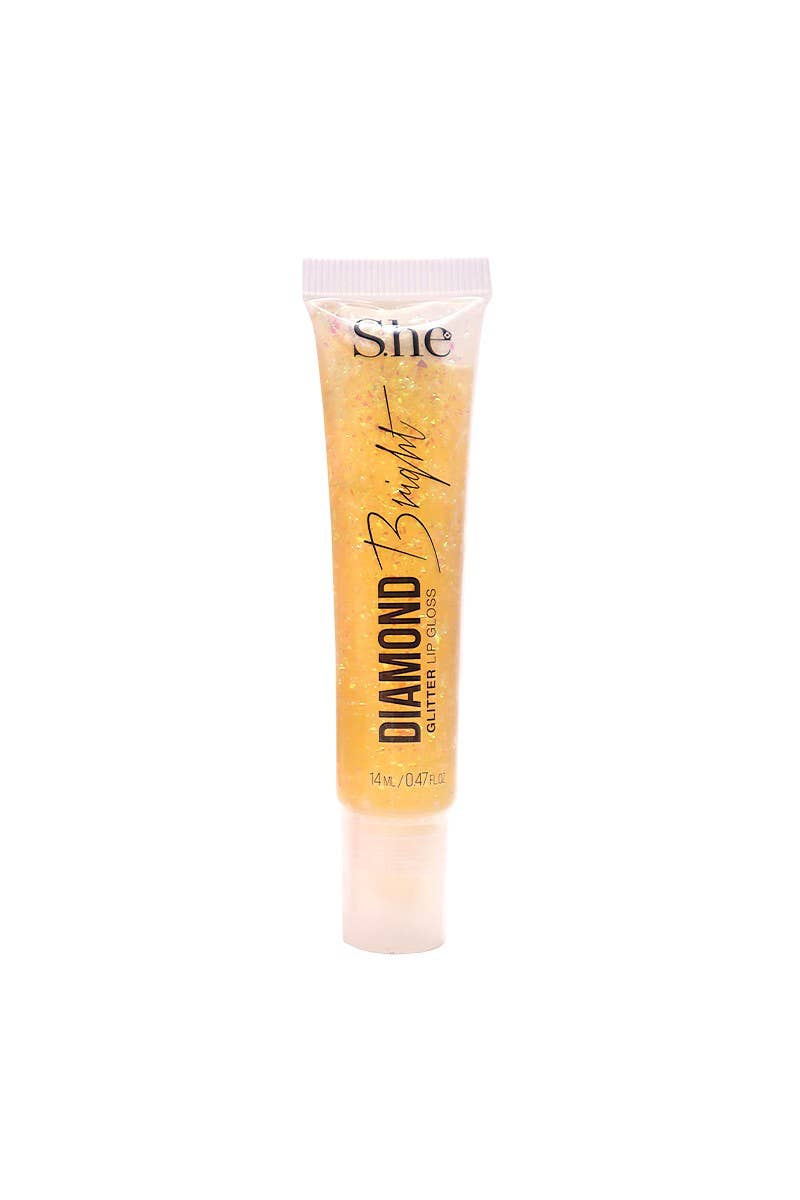 Diamond Bright Glitter Lip Gloss - MAKEUP SHE