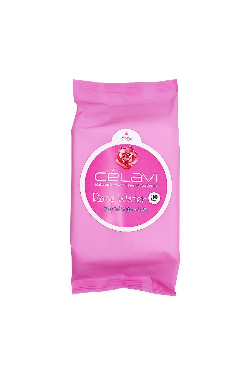Celavi MT021 Makeup Cleansing Wipes Rose Water