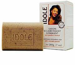 IDOLE - Savon Exfoliant Eclaircissant à la Poudre d'Avocat