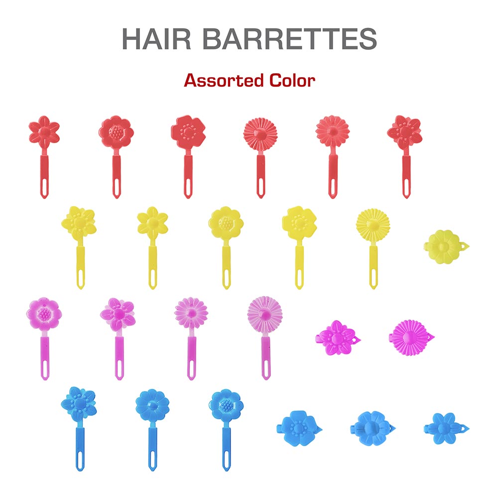 Kids Barrettes - 24 pcs